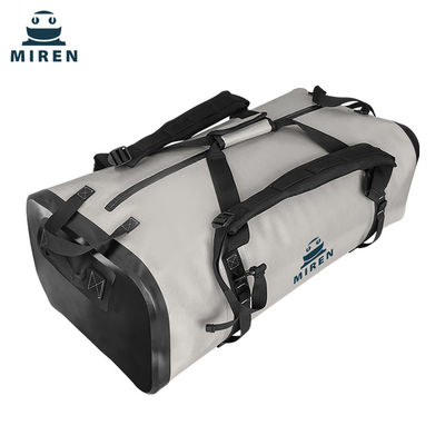 Waterbestendige Dry Bag Plunjezak 70 Liter Lichtgrijs Kleur TPU Materiaal