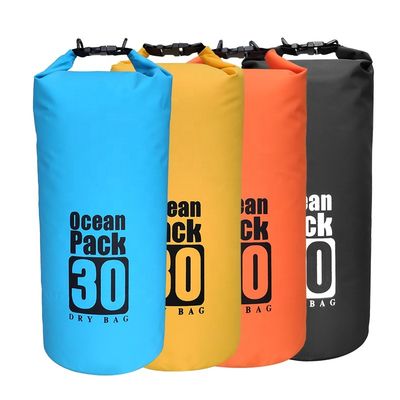Outdoor 500D PVC waterdichte droge tas met 5L 10L 15L capaciteit
