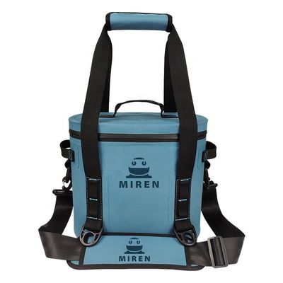 Geïsoleerde herbruikbare vierkante koeltas 8 liter voor outdoor toerisme barbecue