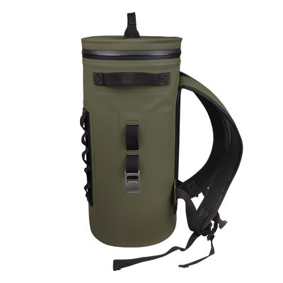 Army Green Soft Cooler Backpack Waterbestendig Herbruikbaar OEM