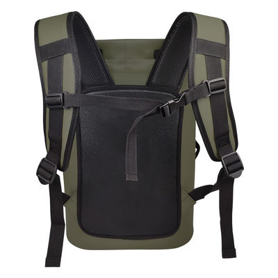 Army Green Soft Cooler Backpack Waterbestendig Herbruikbaar OEM