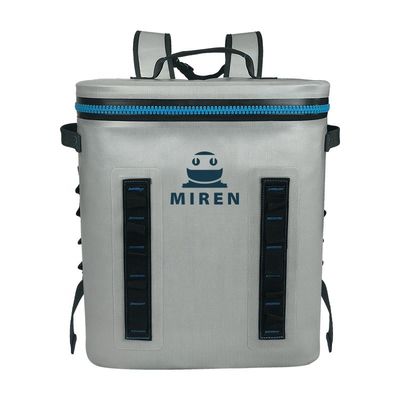 Lichtgrijze thermische zachte koelrugzak Waterbestendig multifunctioneel