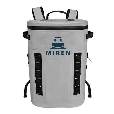 Isolatie Ice Soft Cooler Backpack Lichtgrijze kleur voor Outdoor Camping ODM