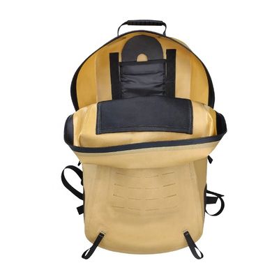 Gele 25l wandelrugzak, waterbestendig wandelrugzak TPU 840D materiaal