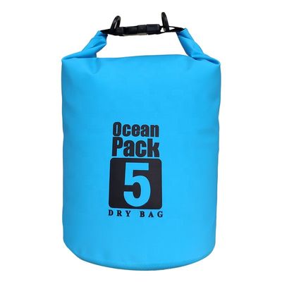 Aangepaste 5L PVC waterdichte droge tas om te zwemmen Varen Surfen