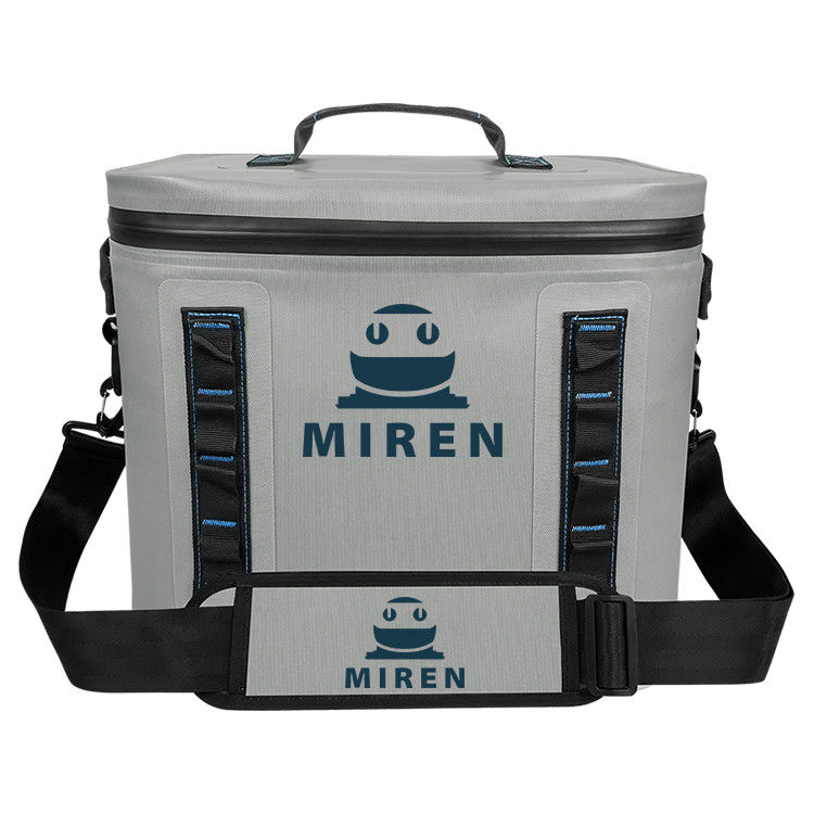 Lichtgrijs 30 Can Soft Sided Cooler Waterdicht Voor Camping Picknick OEM ODM