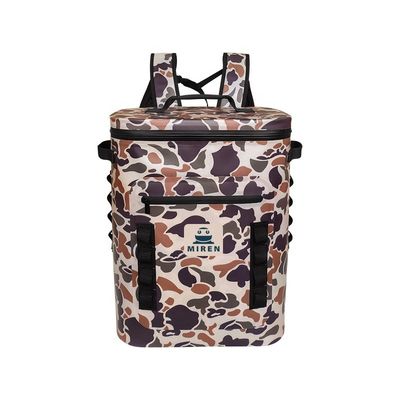 Outdoor TPU 36 blik koeler tas, camouflage koeler rugzak voor kamperen wandelen